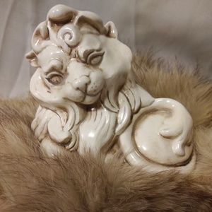 Lion Decor Kay Finch Lion Cat Feline 849 Freeman & McFarlin California Pottery